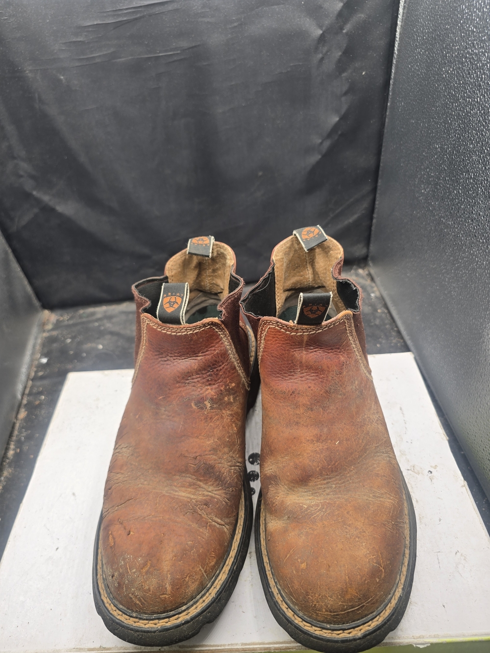 Ariat Brown Leather Chukka Boots